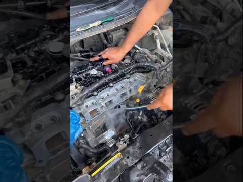 Промывка двигателя! #automobile