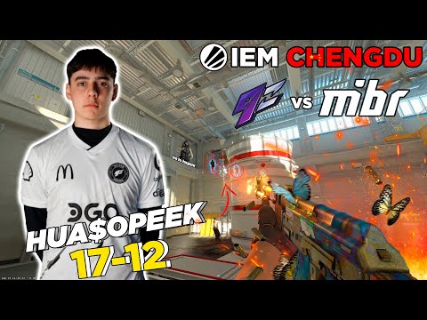 9z HUASOPEEK vs MIBR - De_Nuke (IEM Chengdu 2024 SA Qualifier)