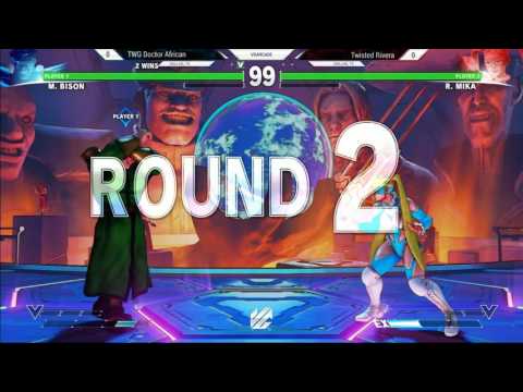 TWG Doctor African vs Twisted Rivera - VGArcade SFV Weekly
