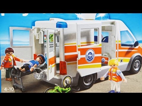 Ambulance with Siren / Ambulans z Syreną 5541 - Playmobil - www.MegaDyskont.pl