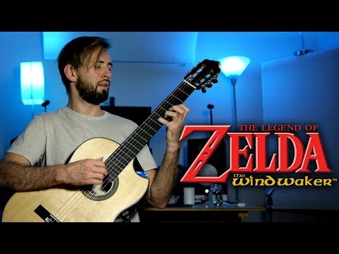 ZELDA WINDWAKER on CLASSICAL GUITAR!  The Great Sea