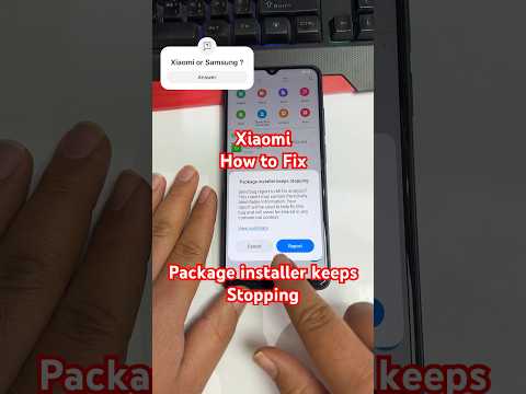 Xiaomi Apps Not installed | Package installer Keep Stopping #xiaomi #frpbypass