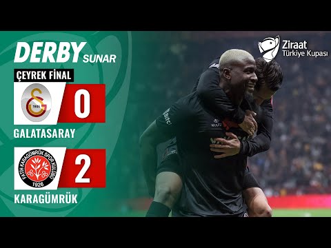 SK Galatasaray Istanbul 0-2 SK Fatih Karagümrük ...