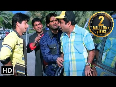 में क्या बोनट पर आऊं क्या.. तू गाड़ी  के नीचे बैठ | Akshay Kumar - Johnny Lever | Comedy Talkies