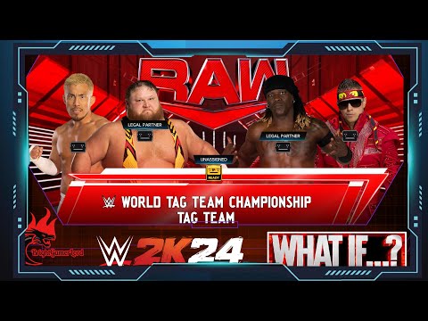 WWE #raw 29.04.24 (WHAT IF?) - Awesome Truth VS Alpha Academy