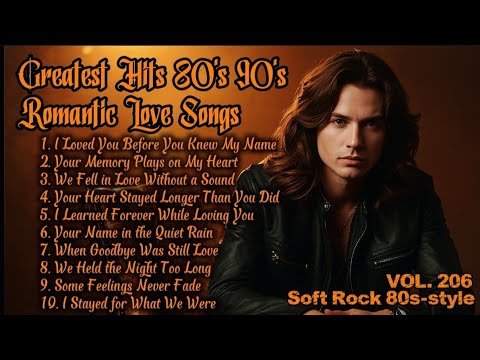 Greatest Hits Romantic Love Songs 💖 Love Songs 80's 90's - Soft Rock Ballads - Playlist Vol. 206