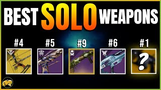 Top Weapons for Solo Players - Solo Dungeons, Solo Lost Sectors, Solo Nightfall - Destiny 2