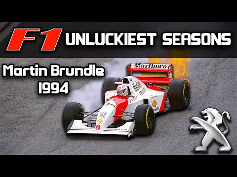 F1 Unluckiest Seasons - Martin Brundle's 1994 Peugeot Fireworks (McLaren-Peugeot MP4/9)