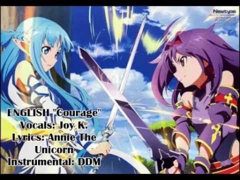 ENGLISH "Courage" Sword Art Online 2