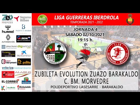 Liga Guerreras Iberdrola | Jornada 4 | Zubileta Evolution Zuazo Barakaldo - C. Bm. Morvedre