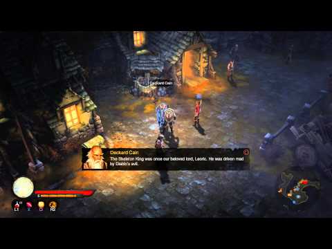 Diablo III Ultimate Evil Edition - The Legacy of Kain Complete Deckard Cain Intro & Leah Reunite PS4