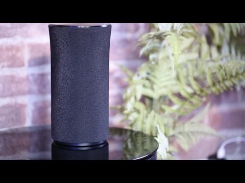 Samsung's cylindrical speaker turns on the performance