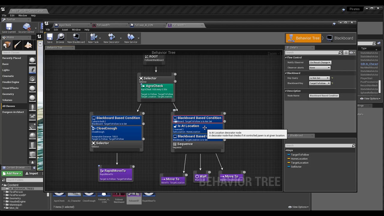 Tuto du Jeudi : AI (Behavior Trees) avec Unreal Engine 4