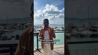 Before Booking Langkawi Sunset Cruise… Watch This 😳 #traveltips #travelshorts