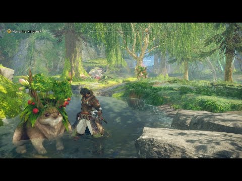 WILD HEARTS Gameplay 🗺 Xbox Series X - Hunt mythic beasts - YouTube