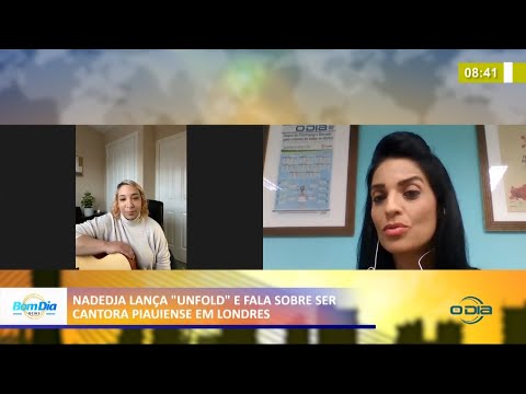 Nadedja lança "œUnfold" e fala sobre ser cantora piauiense em Londres 15 01 2021