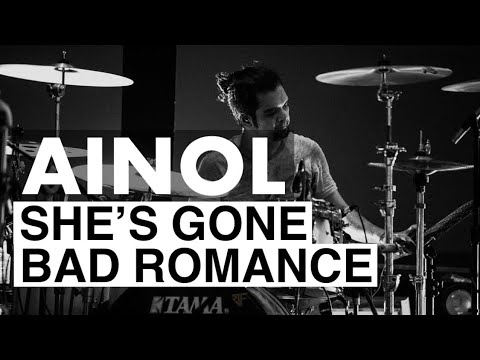 LAN SOLO SHE'S GONE & BAD ROMANCE | VOKAL MANIA (2020) DRUM CAM AINOL