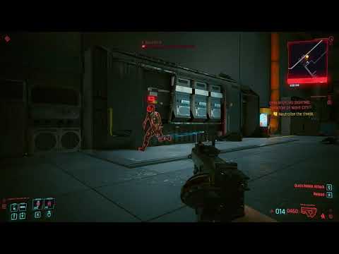 Cyberpunk 2077. Culling a danger with a little help from gonks