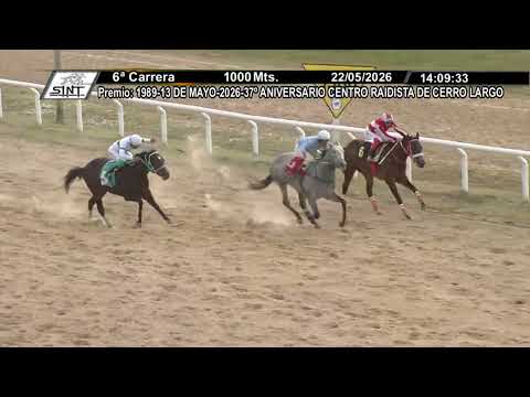 5/22/2026 – Hipodromo Melo – Carr 6 – 1989-13 DE MAYO-2026-37º ANIVERSARIO CENTRO RAIDI...