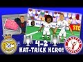 4-2! 👊RONALDO is HAT-TRICK HERO👊 Real Madrid vs Bayern Munich (Parody Goals Highlights 2017)
