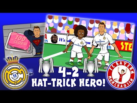 4-2! 👊RONALDO is HAT-TRICK HERO👊 Real Madrid vs Bayern Munich (Parody Goals Highlights 2017)