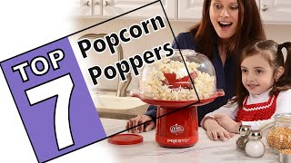 💜7 Best Popcorn Poppers On Amazon - 2020 Hot Air & Microwave Poppers Review