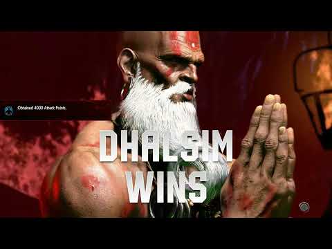 SiRN Akuma Giant Battle Fight - Dhalsim - Street Fighter 6