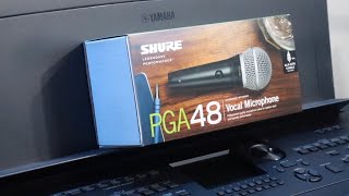 Video thumbnail for Shure PGA48 Microphone Unboxing And Review by Kevys RC & Music