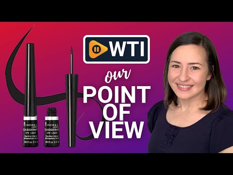 Rimmel Exaggerate Felt Tip Eye Liner - WTI product video review