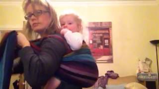 Ellevill Jordan's Back Carry, knotless finish, size 5 wrap