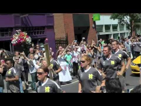 OLYMPIC TORCH RELAY KENSINGTON & CHELSEA 26TH JULY 2012 HD