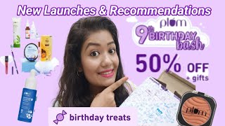 My Top Plum Recommendations With Plum New Launches| For Biggest 9th Birthday Sale ||Krrish Sarkar