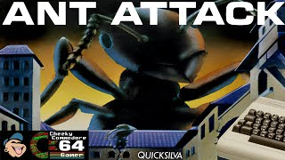 ANT ATTACK – Commodore 64 (1984) | Quicksilva’s Pioneering 3D Isometric Survival Adventure