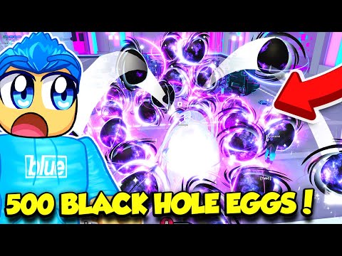 I Opened 500 BLACK HOLE EGGS In Pet Simulator 99 AND GOT THIS!!