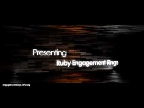 Ruby Engagement Rings