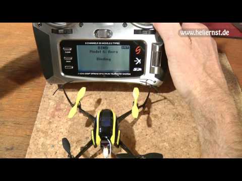 3 NanoQX - Inbetriebnahme und Binden DX8