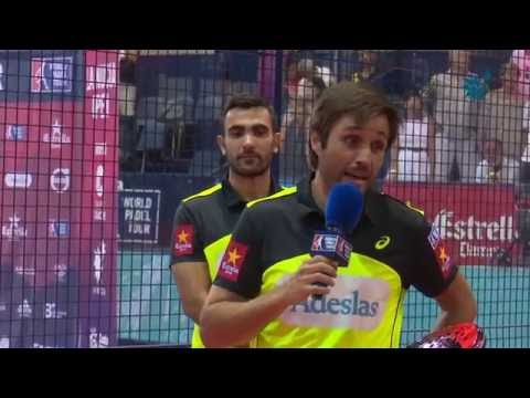 Sanyo-Paquito ganan el World Pádel Tour de La Nucía por el que pasaron más de 20.000 personas