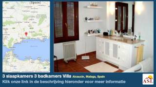 preview picture of video '3 slaapkamers 3 badkamers Villa te Koop in Alcaucin, Malaga, Spain'