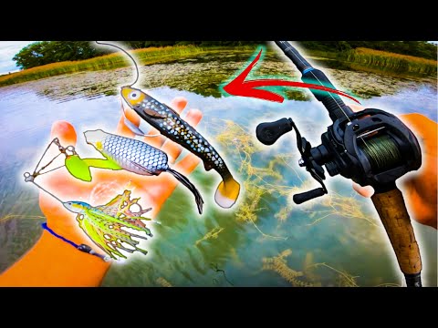 5 Tips for PIKE FISHING in Heavy Cover 🐊🌿 (Lures and Techniques)