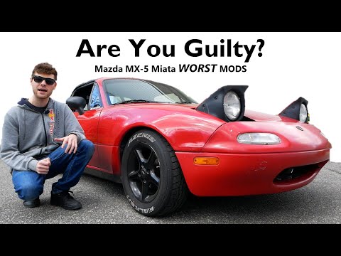The 10 WORST MX-5 Miata Modifications | [Are YOU on The List?]