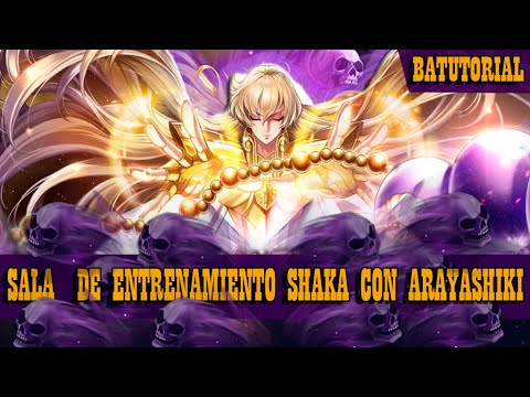 Sala entrenamiento Shaka con Arayashiki - Saint Seiya Awakening