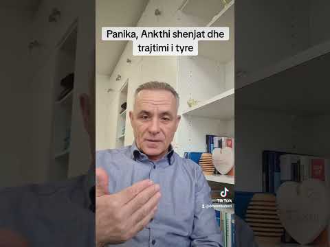 Paniku, Ankthi shënjat dhe trajtimi.