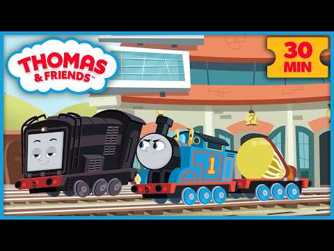 Thomas Gets Ready to Race! | Thomas & Friends | 30 Minutes - Kids TV Series, Kingdom Kids Zone - Thomas & Friends
