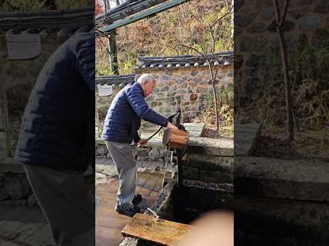 요즘 사람들은 잘 못하는 마중물 펌프 작동 요령