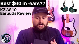 Video thumbnail for Best IEM earbuds for $60?? // KZ AS10 Earbuds Review by Rumblin Man
