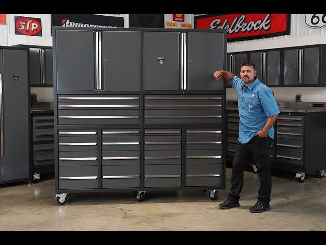 Dragonfire Tools 22-Drawer 7-Foot Roll-Around Tool Cabinet with Swappable Drawers 22D