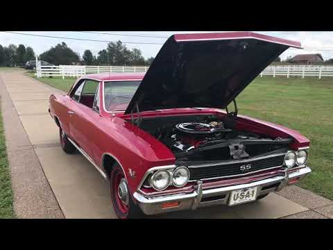 1966 Chevrolet Chevelle SS 396 with Red Interior - SOLD