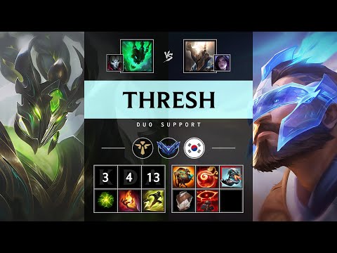 Thresh Support vs Pantheon - KR Diamond Patch 25.15