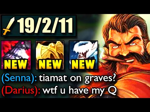 Graves can go Tiamat in Season 11? Goredrinker is actually so broken on Graves