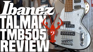 Video thumbnail for Ibanez Talman TMB505 Review - Smooth Edges or Cut Corners? - LowEndLobster Review by LowEndLobster